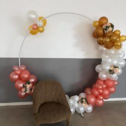 Arche de ballons baptême DG Events