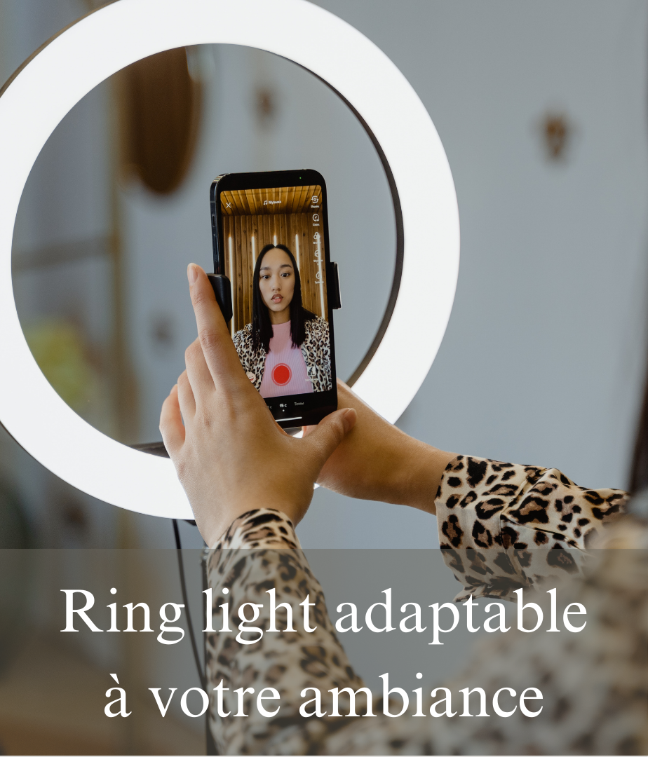 ringlight adaptable - Photobooth 360 - DG Events